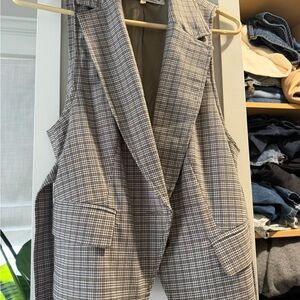 Free People Houndstooth Vest